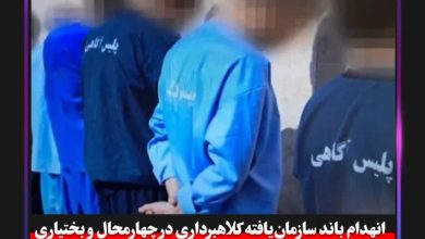 انهدام باند سازمان‌یافته کلاهبرداری در چهارمحال و بختیاری